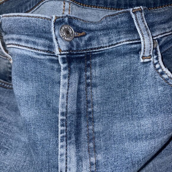 7 For All Mankind High Rise Cropped Wide Leg Alexa Jeans in Heidi - Picture 4 of 5